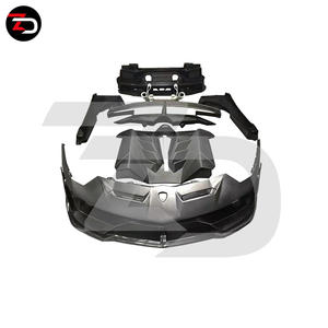 Kit Carrozzeria Stile SVJ per <span class=keywords><strong>Aventador</strong></span> S 2011-2016 LP700 LP720 LP750 con Paraurti, Minigonne Laterali, Copertura Motore e Scarico - Product Image 6