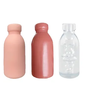 थोक गर्म बिक्री दूध की बोतल के आकार का पुरुष हस्तमैथुन कप टीपीई नरम अनुकरणात्मक योनि उभार पुरुषों के लिए पोर्टेबल मैनुअल सेक्स खिलौने