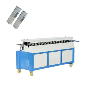 TDF-12/15 Galvanized Sheet Metal Air Duct TDF Flange Roll Forming Machine For HVAC Industry