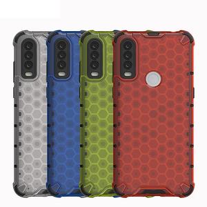 Funda de panal al por mayor para teléfono protector de lujo transparente de la cubierta del teléfono de la Caja para el <span class=keywords><strong>ALCATEL</strong></span>-1V2020-WK - Product Image 1