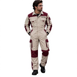 Overol de Trabajo de Alta Visibilidad al por Mayor, Uniforme de Trabajo de Seguridad Unisex para Hombre, Traje de Trabajo Industrial Reflectante de Manga Larga - Product Image 2