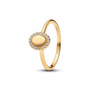 Anillo Panjia <span class=keywords><strong>Infinity</strong></span> <span class=keywords><strong>Halo</strong></span> con Incrustaciones de Circonia Cúbica Plateada, un Regalo Exquisito para Bodas, Compromisos y Fiestas, que Simboliza - Product Image 5