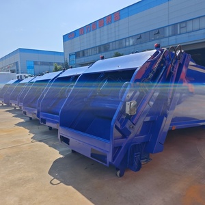 Compactor Garbage Truck Body Customized 14CBM Compactor Garbage Truck Transportation <b>Waste</b> Rubbish - Product Image 3
