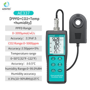 Yüksek Doğruluklu Fotosentetik Etkili Radyasyon Akı Yoğunluk Ölçer Işık PAR Bitki Büyüme Serası PPFD Karbon Dioksit - Product Image 5