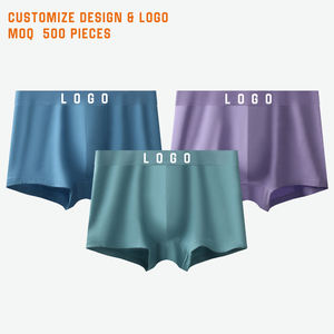 Sous-vêtement <span class=keywords><strong>en</strong></span> <span class=keywords><strong>latex</strong></span> pour hommes, boxer de sport, couleur personnalisée, <span class=keywords><strong>en</strong></span> microfibre, ultra doux, à la mode - Product Image 3