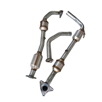Pièces automobiles Convertisseur catalytique en acier inoxydable Accessoires de voiture Système d'échappement universel Convertisseur catalytique