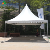 Tente de réception en aluminium, auvent extérieur, abri solaire de jardin, tentes pagode pour événements, expositions et sports - Imperméable et robuste