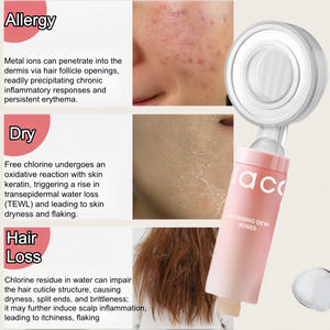 Filtro de Ducha con Fragancia Y, Filtro de Agua de Ducha con Vitamina C, Infusión Mineral, Aromaterapia, Cuidado de la Piel y el Cabello, Eliminación de Cloro y Bacterias - Product Image 4