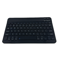 Nouveau clavier sans fil Tasso BT avec pavé tactile, interrupteurs à ciseaux, USB 3.0/Type-C, touches multimédia, matériau plastique pour tablettes iPad FCC