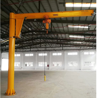 Équipement de levage de grue à flèche en porte-à-faux TXK de 2 tonnes avec bras de fondation et de pivotement et palan à chaîne électrique