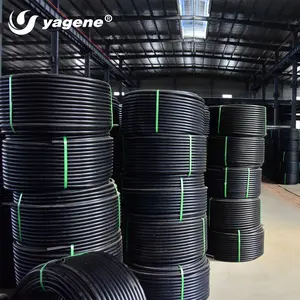 YAGENE hdpe pe 100 Wasser rohrrohr 16mm 20mm 25mm 32mm 40mm 50mm 63mm 90mm 110mm 125mm 140mm 160mm 180mm 200mm 225mm 250mm 280mm