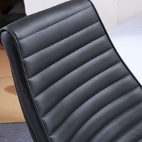 Chaise de bureau ergonomique pour direction Chaise de bureau moderne à dossier haut et pivotante en cuir Chaise de conférence Mobilier de bureau