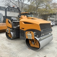 Compacteur routier vibrant à double tambour de 4 tonnes, 36 kW, diesel, haute puissance de fouillisage, certifié CE, en vente directe d'usine OEM