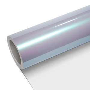 Premium <b>Chalk</b> White Vinyl Wrap Film For Car TERZO PET Far Peak Series Easy Install No Glue Roll - Product Image 1