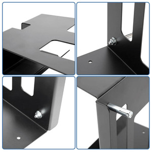 JH-Mech ODM SSimple goujon peu encombrant affichage <span class=keywords><strong>vertical</strong></span> Triangle régulier en acier allié support <span class=keywords><strong>mural</strong></span> pour vélo - Product Image 5