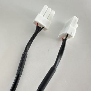 Özel Sıcaklık Sensörü PCB Kablo Demeti Montajı Kalaylı Bakır İletken 12V 1 Metre PVC Kılıflı Adaptör Fabrika Toptan Satış - Product Image 1