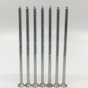 M4 M5 M6 201 Stainless Steel Flat Head Phillips Tapping Screws For Wood Metric Right Hand Grade 2 Sink Head Screw - Product Image 1