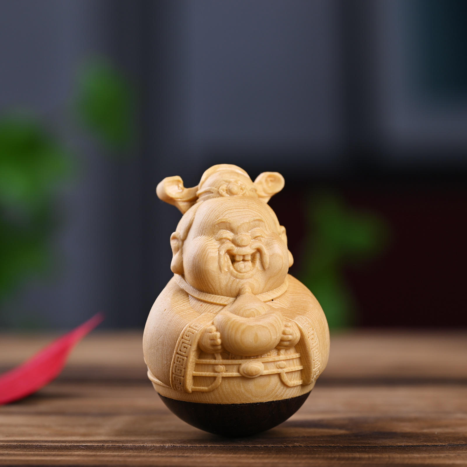 ไซเปรส [yuanbao เทพเจ้าแห่งความมั่งคั่ง] ทัมเบลอร์52กรัม6x4.1x4.1cm