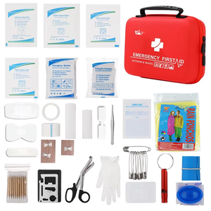 228 टुकड़ा वाटरप्रूफ व्यक्तिगत घर प्राथमिक चिकित्सा उपकरण आपातकालीन किट खाली बैग मैनुअल संचालित एवा सामग्री ऑप्330 - Product Image 4