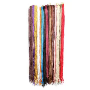Synthetic Zizi <strong>Braids</strong> Hair Pure Black <strong>Pink</strong> Purple Box <strong>Braids</strong> Crochet <strong>Pink</strong> Hair Extension High Temperature Zizi Braiding Hair - Product Image 1