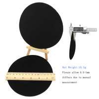 Coussin de protection auto-agrippant de 6 pouces (148 mm) avec amortissement de 3 mm pour ponceuse, perceuse, polisseuse et polissage