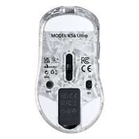 Ratón para Juegos ATTACK SHARK RS6 ULTRA de Fibra de Carbono Inalámbrico PAW3955MAX con Batería de Litio Intercambiable y Doble Frecuencia de Sondeo de 8000Hz