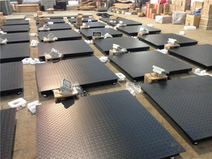 산업용 디지털 계량 스케일 1*1m <span class=keywords><strong>800kg</strong></span> 플랫폼 바닥 계량 스케일 - Product Image 5