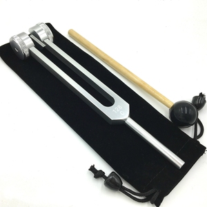 Diapason lesté en alliage d'aluminium 128 Hz pour la thérapie sonore, la relaxation et la guérison corporelle - Vente en gros - Product Image 1