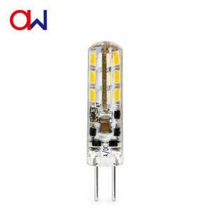 หลอดไฟ LED G4 แบบสองขา อายุการใช้งานยาวนาน หลอดซิลิโคน SMD 12V ไม่กระพริบ สำหรับโคมระย้า ตกแต่งแสงสว่าง - Product Image 2