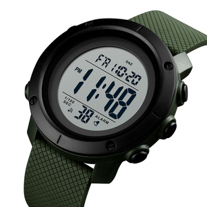 SKMEI 1426 hommes Sport <span class=keywords><strong>montre</strong></span> numérique grand nombre affichage vert rétro-éclairage chronomètre alarme fonction montres-bracelets grand nombre - Product Image 1