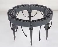 Luces LED para Árboles Ajustables, de Aluminio, para Exteriores, Impermeables IP65, con Control Remoto DC/AC, para Decoración de Jardines y Paisajes