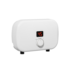 <span class=keywords><strong>Calentador</strong></span> <span class=keywords><strong>de</strong></span> Agua Eléctrico sin Tanque con Control <span class=keywords><strong>de</strong></span> Termostato, Protección contra Sobrecalentamiento, Ahorro <span class=keywords><strong>de</strong></span> Energía y Funciones Inteligentes para Uso en Autocaravanas y Hoteles - Product Image 1