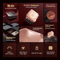Nueva Linterna Sofirn SE1 de Cobre, Edición 16.º Aniversario, Resistente al Agua, 300lm, Mini Linterna LED de Bolsillo EDC, Regalo de Lujo para Coleccionistas