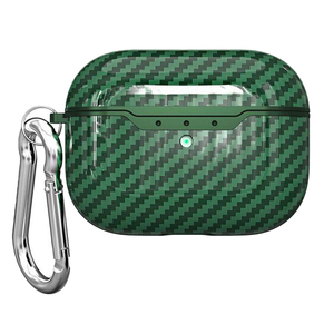 Étui <span class=keywords><strong>Airpods</strong></span> 3 Pro en Fiber de <span class=keywords><strong>carbone</strong></span>, boîtier de protection anti-choc pour écouteurs - Product Image 1