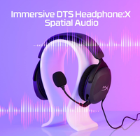 Headset Gaming HyperX Cloud Stinger 2 DTS Spatial Audio Over Ear dengan Mikrofon untuk PC PS5 PS4 Supplier