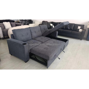 WF-SL6142 Winforce Modern Space Saving Living Room Sofa Set Corner Sleeper Sofa <strong>Couches</strong> With Storage Fabric <strong>Pull</strong> Out Sofa <strong>Bed</strong> - Product Image 4