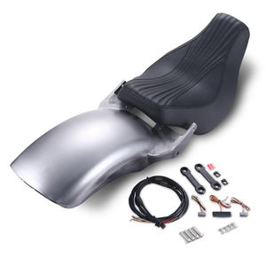 Guardabarros trasero corto de acero de aleación, asiento individual negro para <span class=keywords><strong>Harley</strong></span> Softail Fat Boy Breakout Fxbr Flfb 2018-2024 - Product Image 5