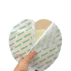 Su geçirmez yapışkan silikon köpük yara yatak yaraları için sınır ile soyunma basınç - Product Image 2