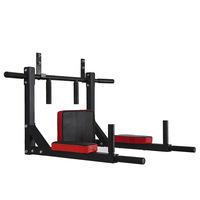 Barra de Pared Multifuncional Extraíble, Miniatura, de Acero, Reversible, para Entrenamiento de Brazos y Flexiones