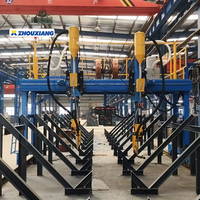 Machine d'assemblage automatique de poutres en H Zhouxiang, ligne de production de structures en acier avec tension 220V/380V