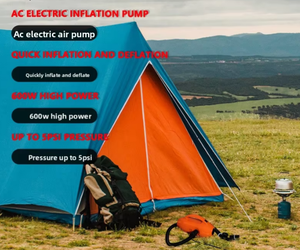 Pompe à air électrique AC haute puissance 600W, <span class=keywords><strong>gonfleur</strong></span> portable pour tente gonflable, matelas pneumatique, tapis de yoga, bateau gonflable flottant - Product Image 5