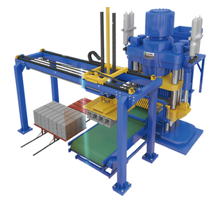 Machine à briques de pavage emboîtables en terre cuite entièrement automatique Eco Brava1-25 Chine avec boîte de vitesses - Product Image 5