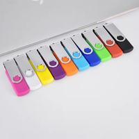 Pendrive USB Giratorio Económico al por Mayor, 4GB 8GB 16GB Tipo-C, Memoria USB 32GB 3.0 2.0, 64GB USB-C para iPhone 17/16/15