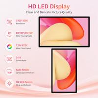 Nouvel Arrivage Écran Publicitaire Android Métallique 27 Pouces DDR3 Couleur Personnalisée LOGO APP Matériel Ethernet Garantie 1 An