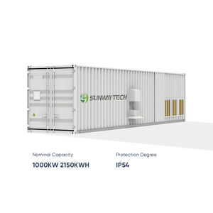 Bess 1mW 2mW 20ft 40ft pin Lithium-ion 2mwh 2150kwh Tủ năng lượng mặt trời năng lượng Hệ thống làm mát không khí container ngoài trời - Product Image 3