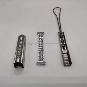 Stainless Steel &amp; Aluminum FTTH Drop <strong>Cable</strong> Clamp Optical Fiber <strong>Cable</strong> Drop Wire Clamp - Product Image 2