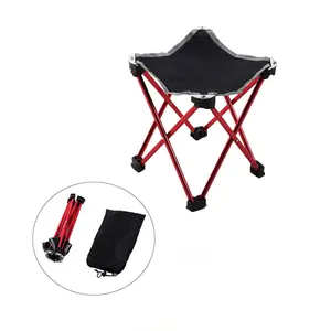 휴대용 접는 캠핑 의자 작은 접는 비치 의자 경량 낚시 접는 의자