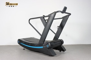 Alat Olahraga Kardio Berkualitas Tinggi untuk Rumah, Treadmill Lengkung Air Runner, Mesin Lari Aerobik, Treadmill Manual - Product Image 4