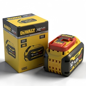 Pour batterie Li-ion <span class=keywords><strong>Dewalt</strong></span> Flexvolt 20V/60V DCB612, outils électriques Flexvolt 12.0ah, batteries lithium-ion, travaux de construction, travaux lourds - Product Image 1