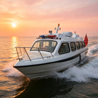 Bateau de transport touristique à moteur hors-bord de 8,8 m/29 pieds, 18 places, en FRP, 200 CV, pour le transport de passagers et d'équipages, à vendre
